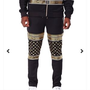 Switch Remarkable men's Black and golden sweatpants size XL